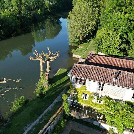 Le Gue Renard-Un Balcon Sur La Charente Villa Жарнак Екстериор снимка